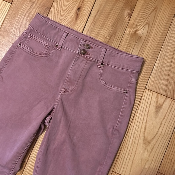 Maurices High Rise Dusty Rose Jeans, Medium - Picture 2 of 4